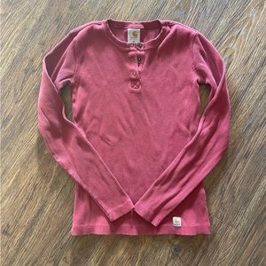 Long Sleeve Ribbed Carhartt Shirt
